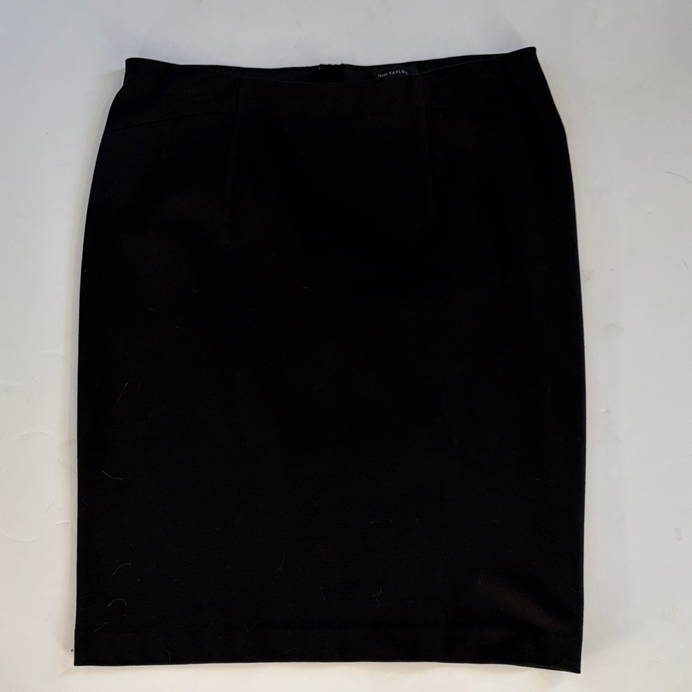 Ann Taylor Classic Black Pencil Skirt